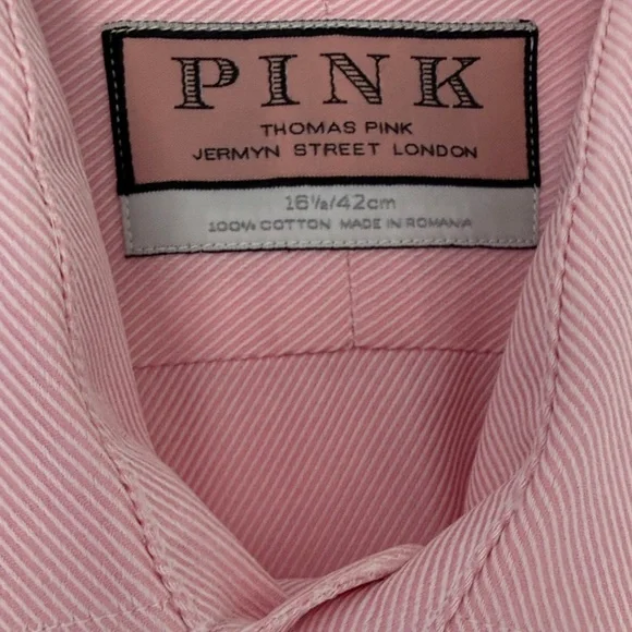 Thomas Pink Classic Pink Dress Shirt - Picture 2 of 4